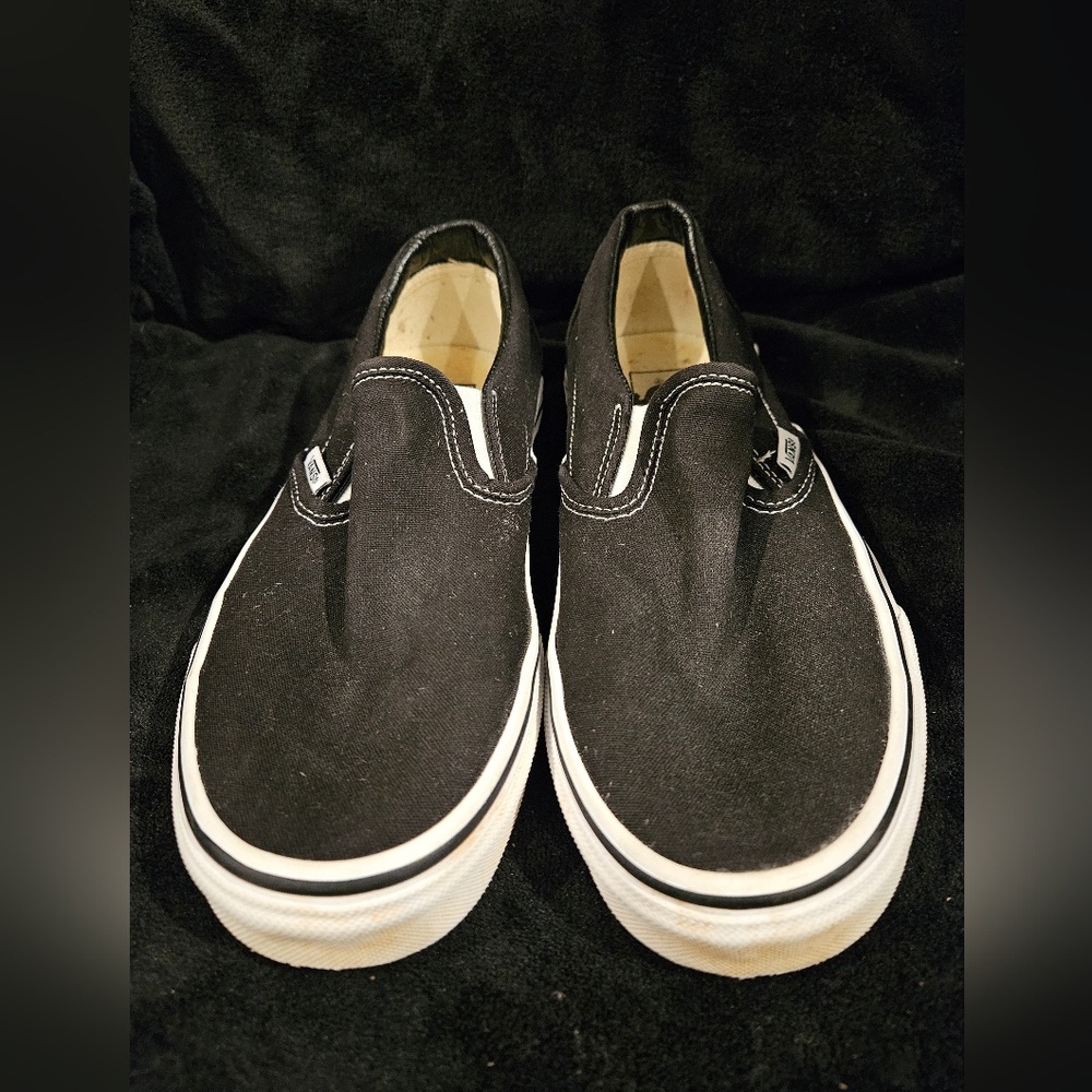 Vans Classic Black Slip-On Sneakers